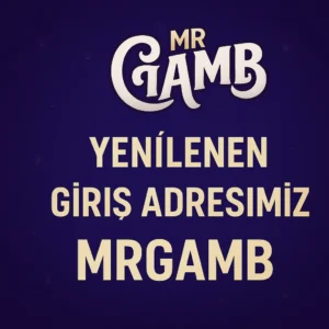 Yenilenen Giriş Adresimiz Mrgamb